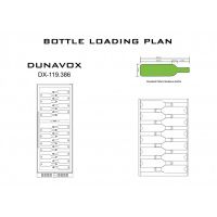 Купить встраиваемый винный шкаф Dunavox DX-119.386DB
